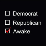 democrat republican or awake